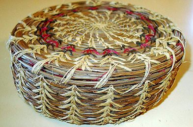Basket repair by Debbie Fritz Before