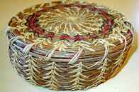 Basket repair by Debbie Fritz Before