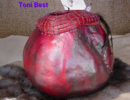 Toni Best as shown at LA Gourd 2003