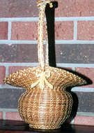 Carolyn Harbour, Basket with wooden trim

